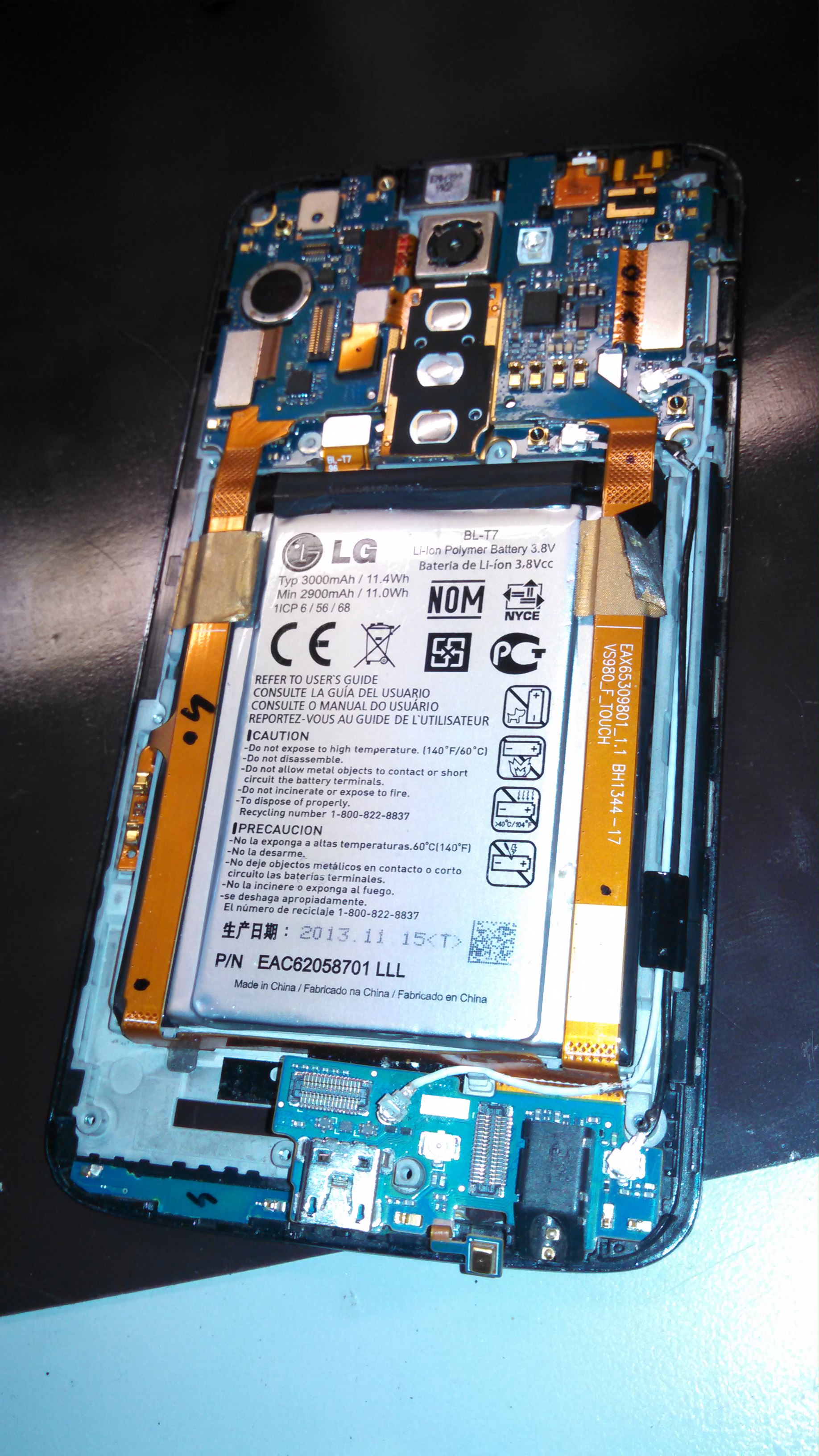 bord Verfrissend klink LG G2 Cracked Screen Repair & Replacement - D800 D802 VS980 LS980